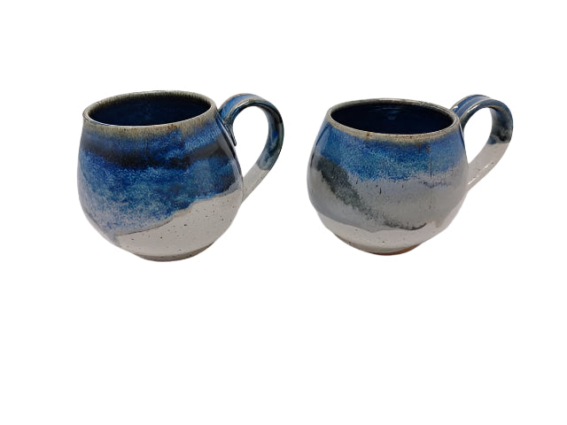 Blue on White Coffee Mug