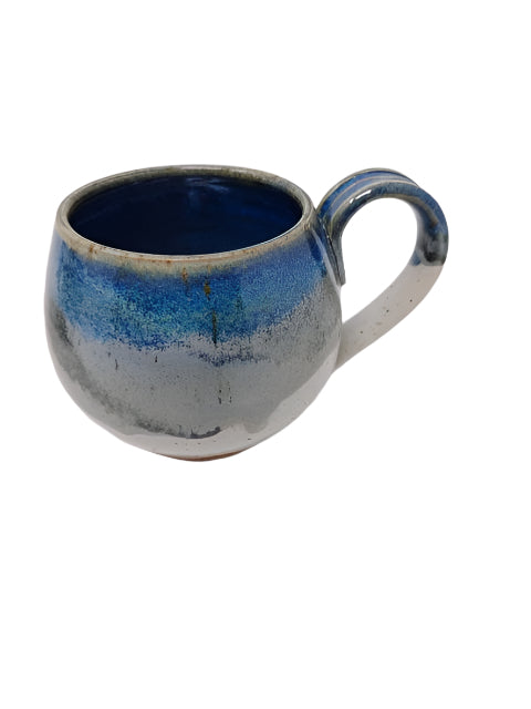 Blue on White Coffee Mug