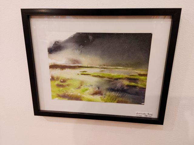 Pitt Lake - Watercolour Painting