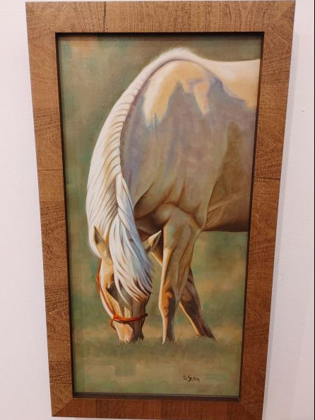 Loving the Field Work - Oil Painting