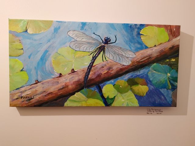 Lily Pad Serenade - Acrylic on Canvas