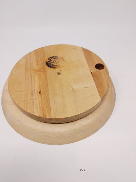 Birch Crotch Lazy Susan