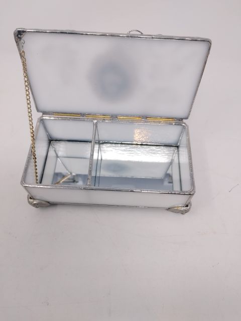 Jewelry Box - Pearl with White