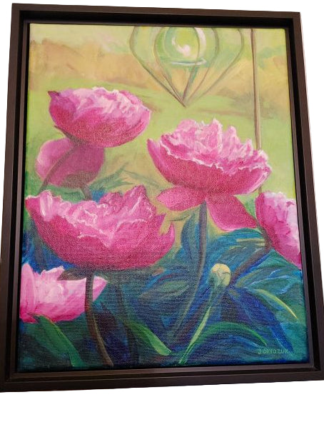 Pink Divas - Acrylic Painting on Canvas