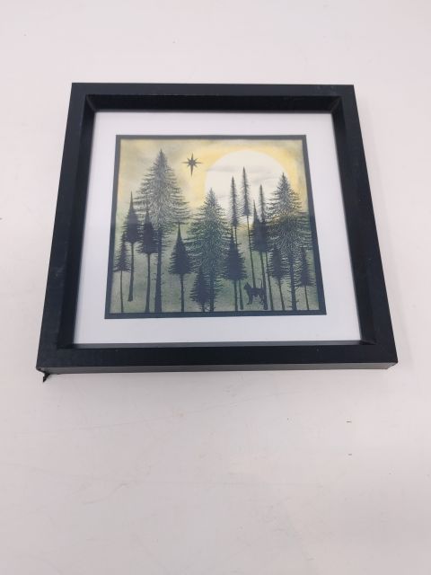 Framed Watercolor Picture