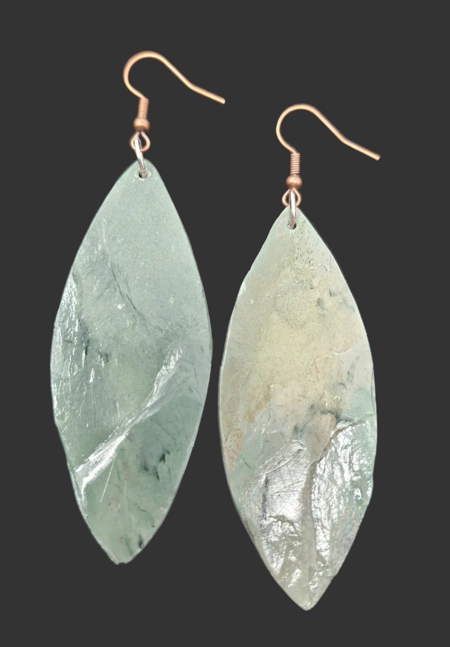 Earrings - Bowron Lake Shale - Large