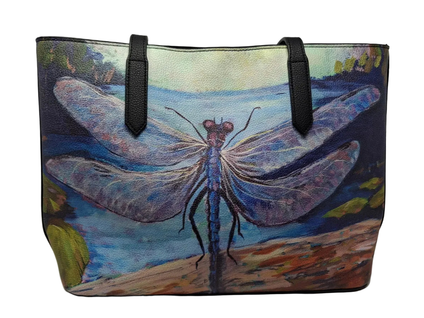 Vegan Leather Tote Bag