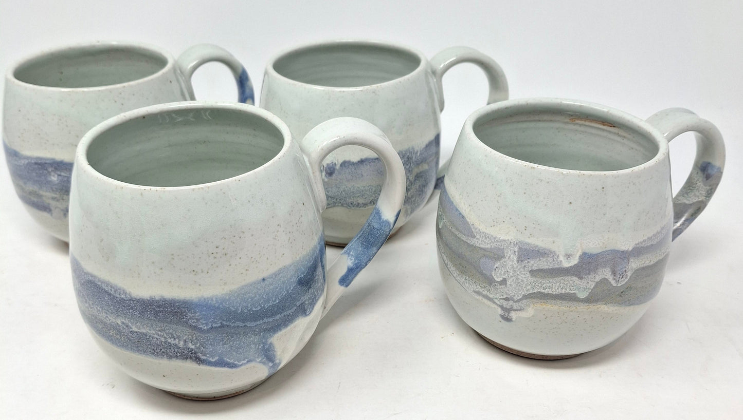 Latte Mug - "snow" colourway