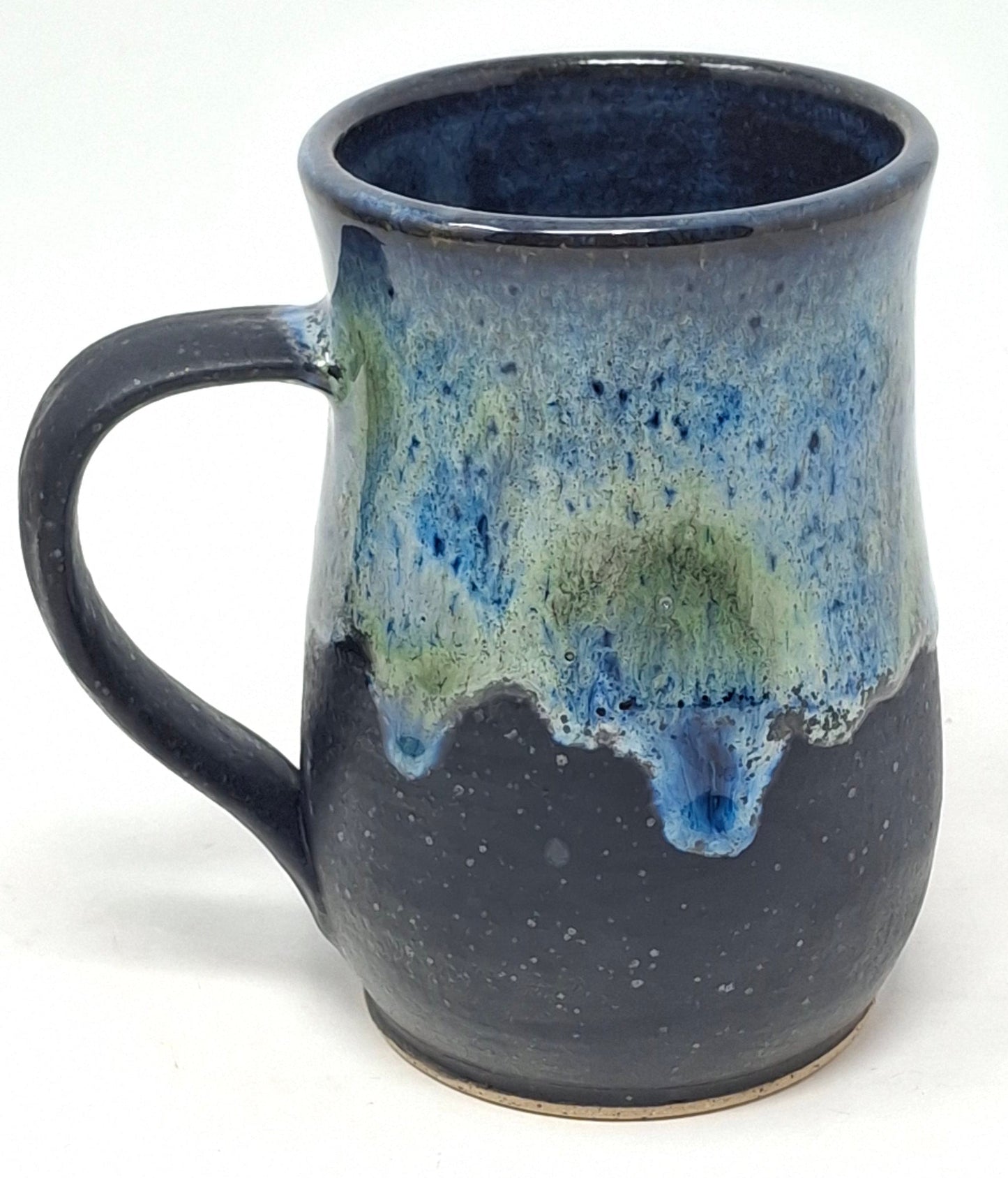 Mug- Blue-Green and Matte Black