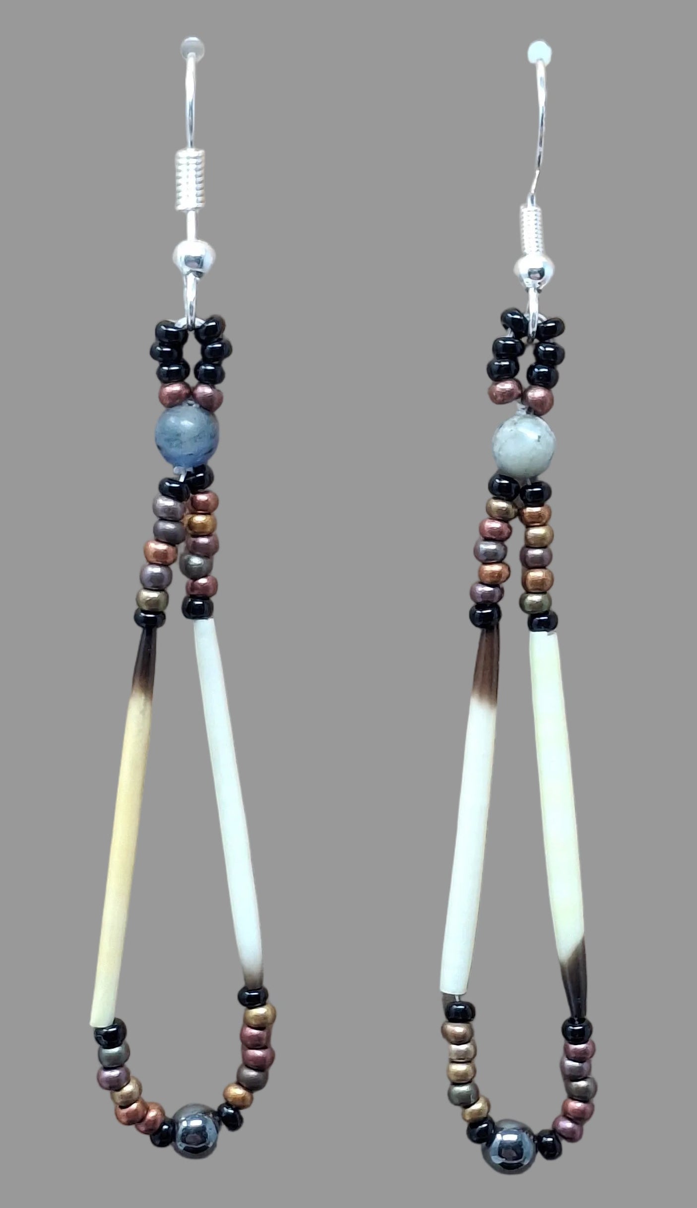 Earrings - Porcupine Quill