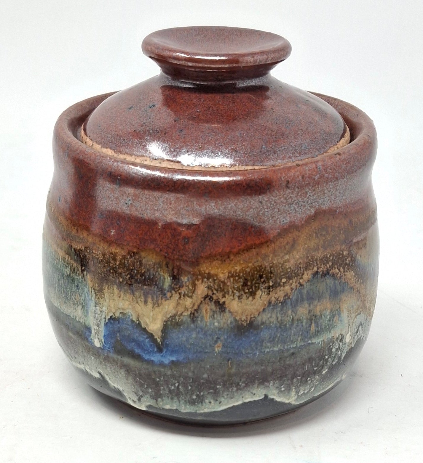 Sugar bowls - Copper/green