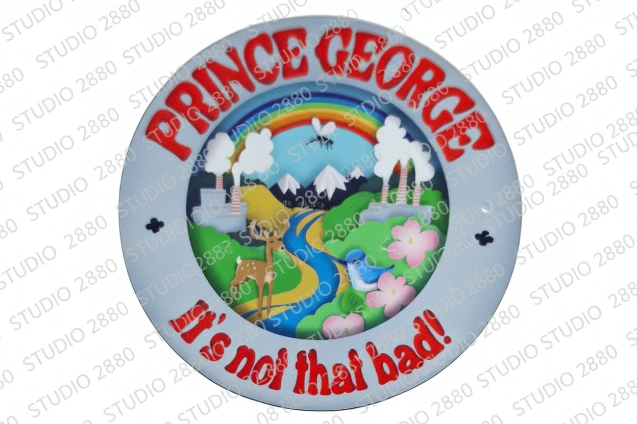 Prince George "It's not that bad" - magnet