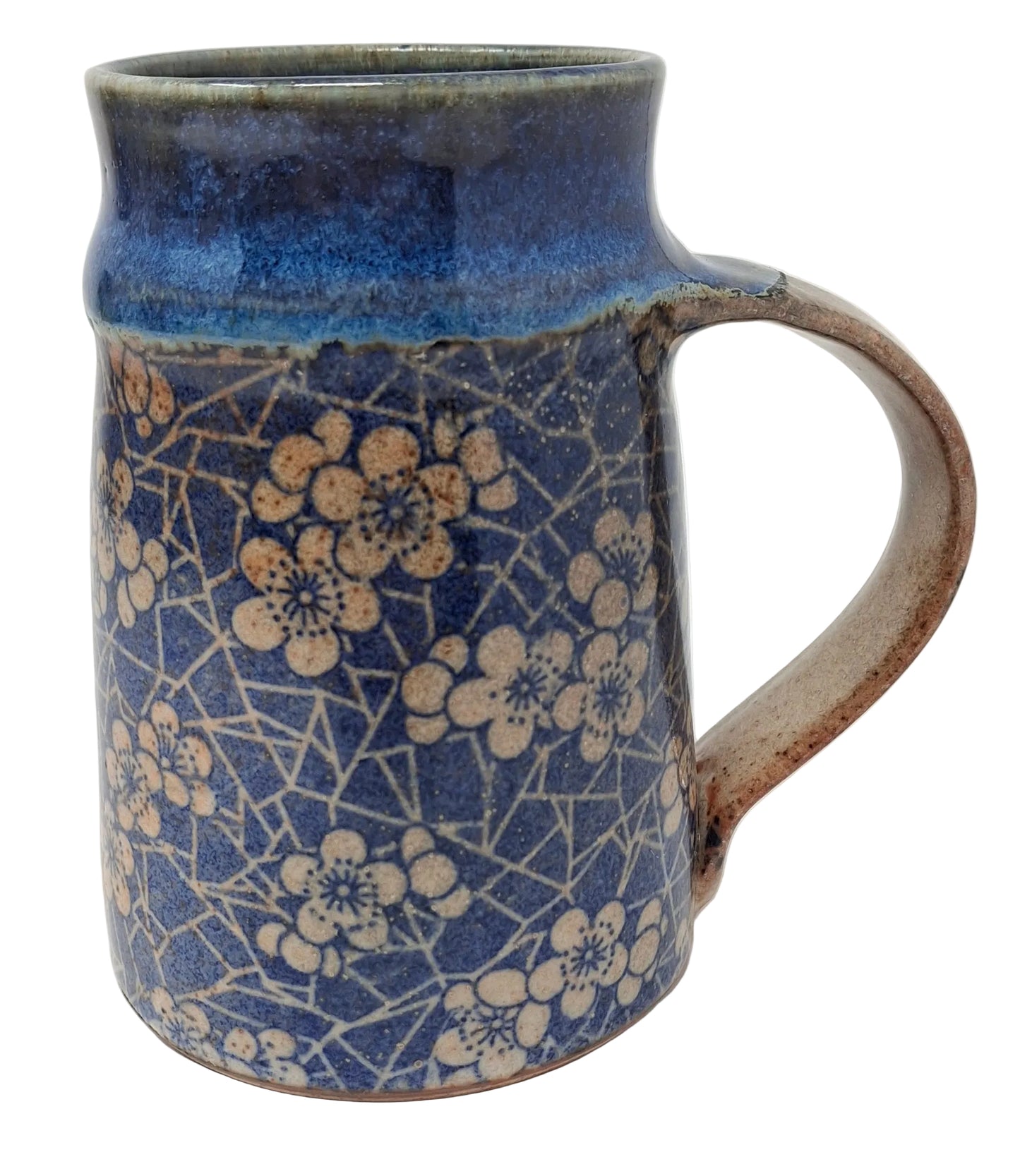 Blue Decal Coffee Mug