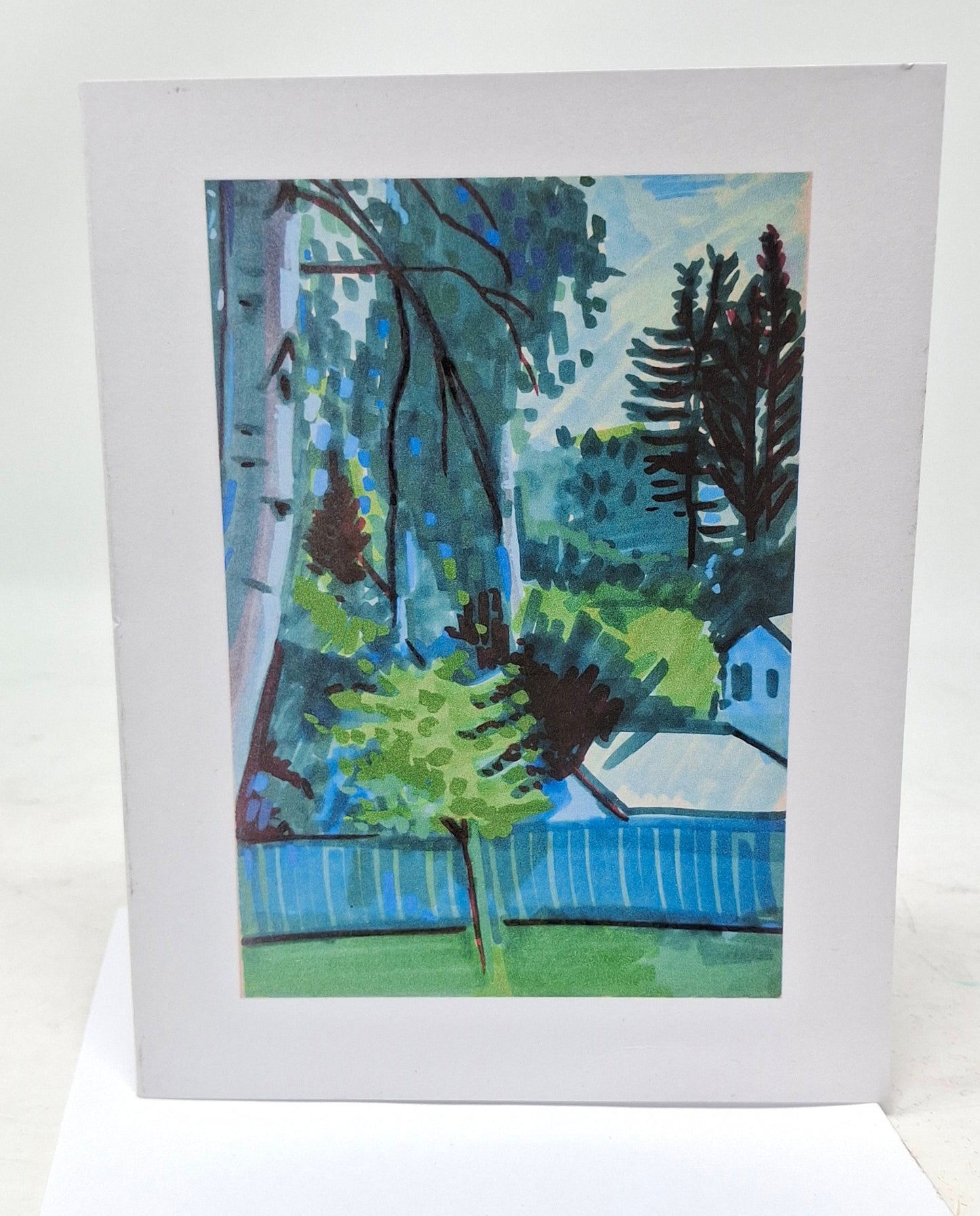 Art Card - Blue Hour on Douglas