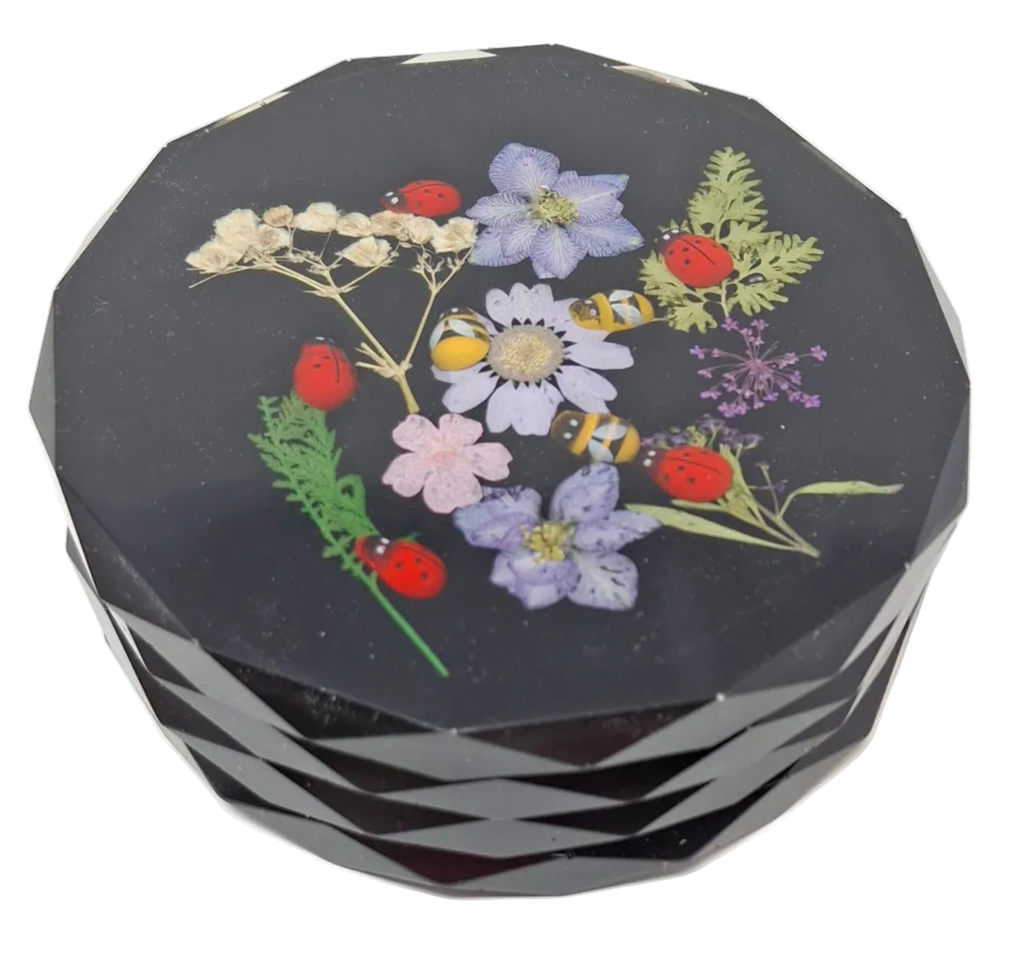 Dried Flower Coasters