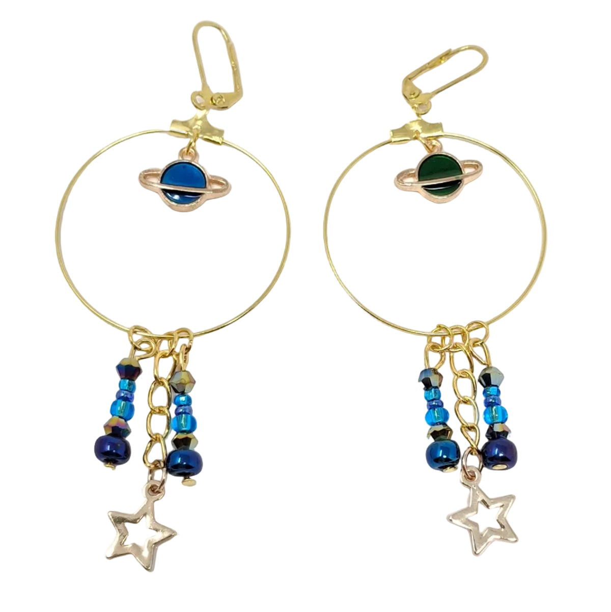 Earrings - Outta This World Hoops