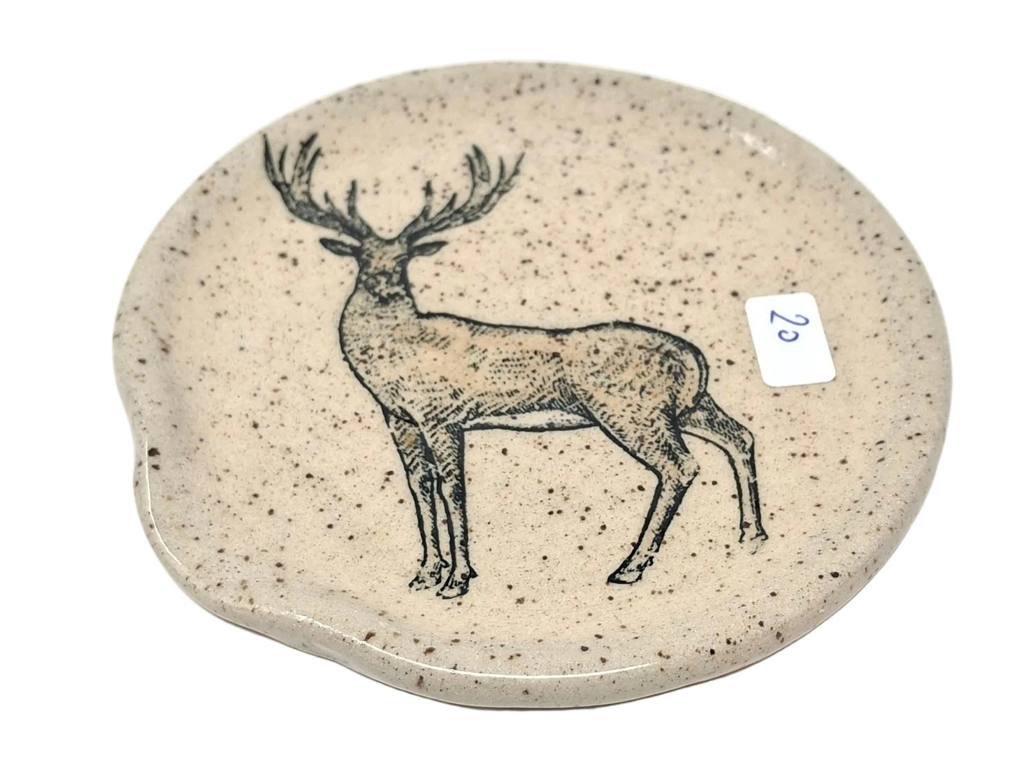 Deer spoon rest