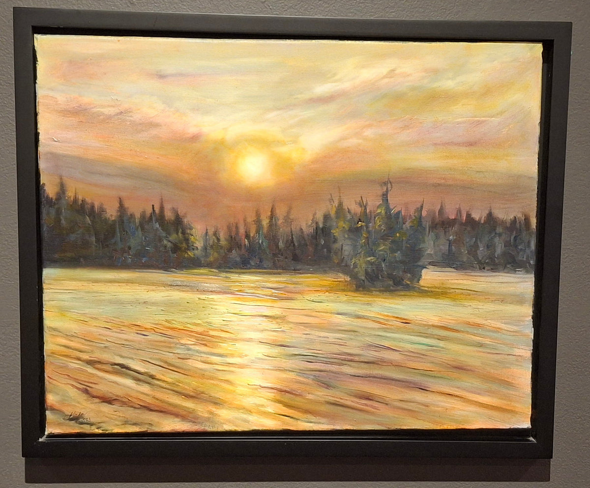 Smoky Morning - oil on canvas