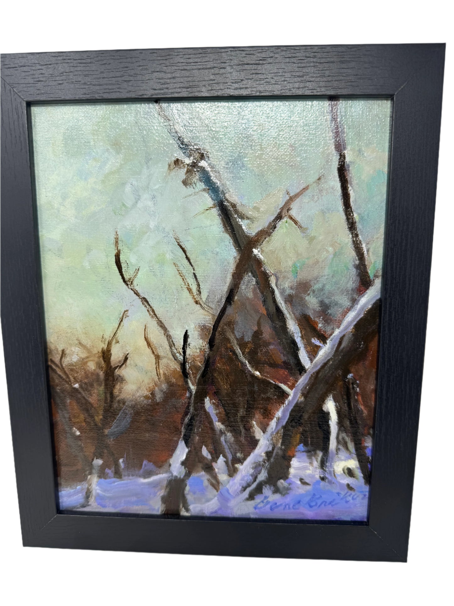 March Woods Painting