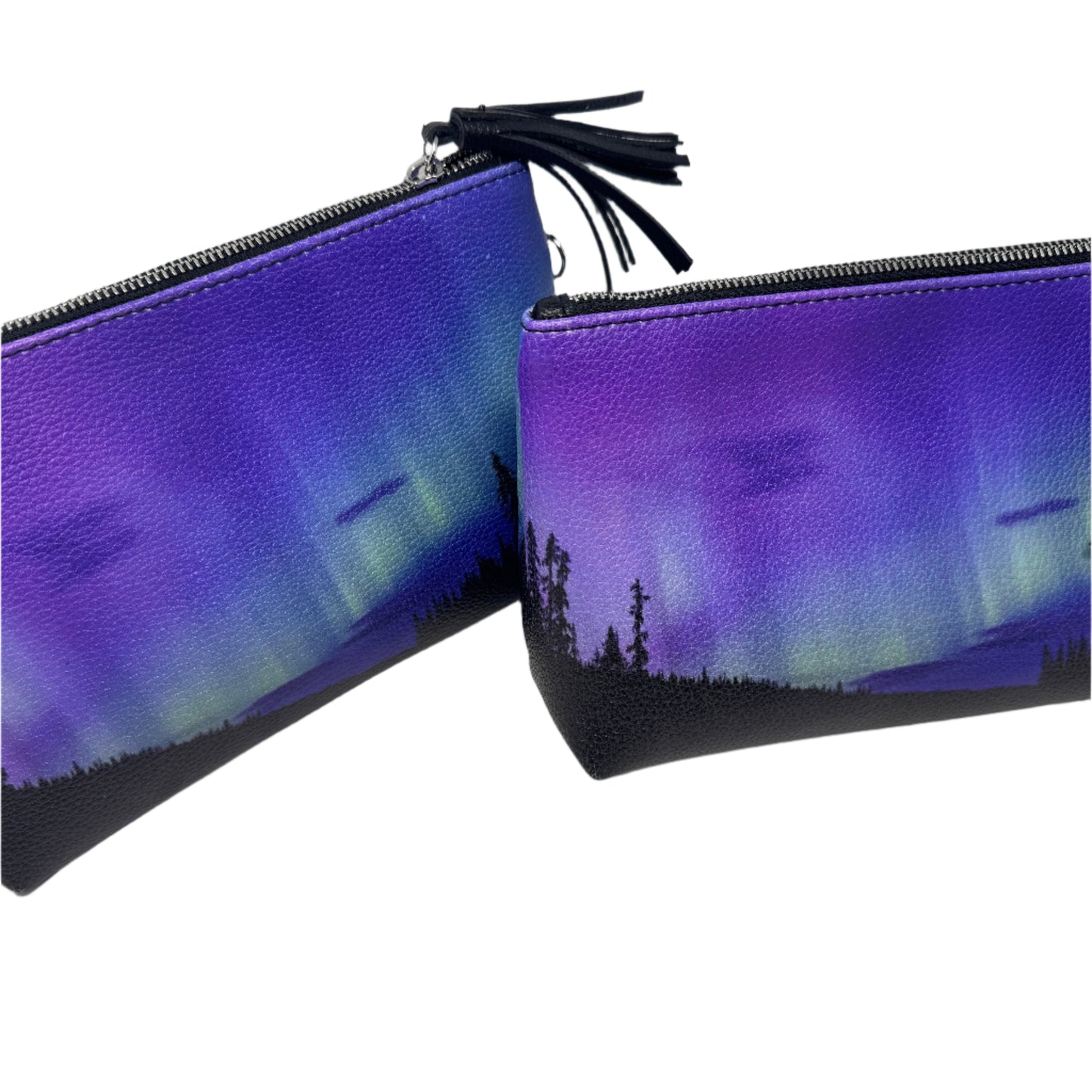 Aurora Vegan Leather Make up Bags