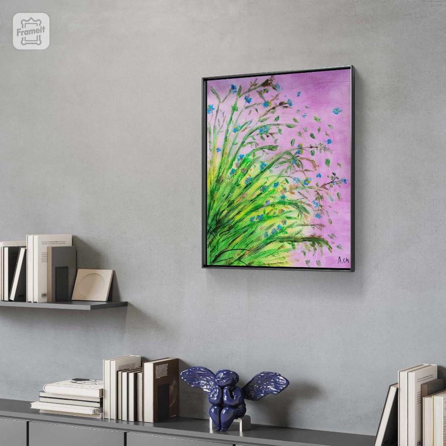 Flowers for the Holy Spirit - Painting