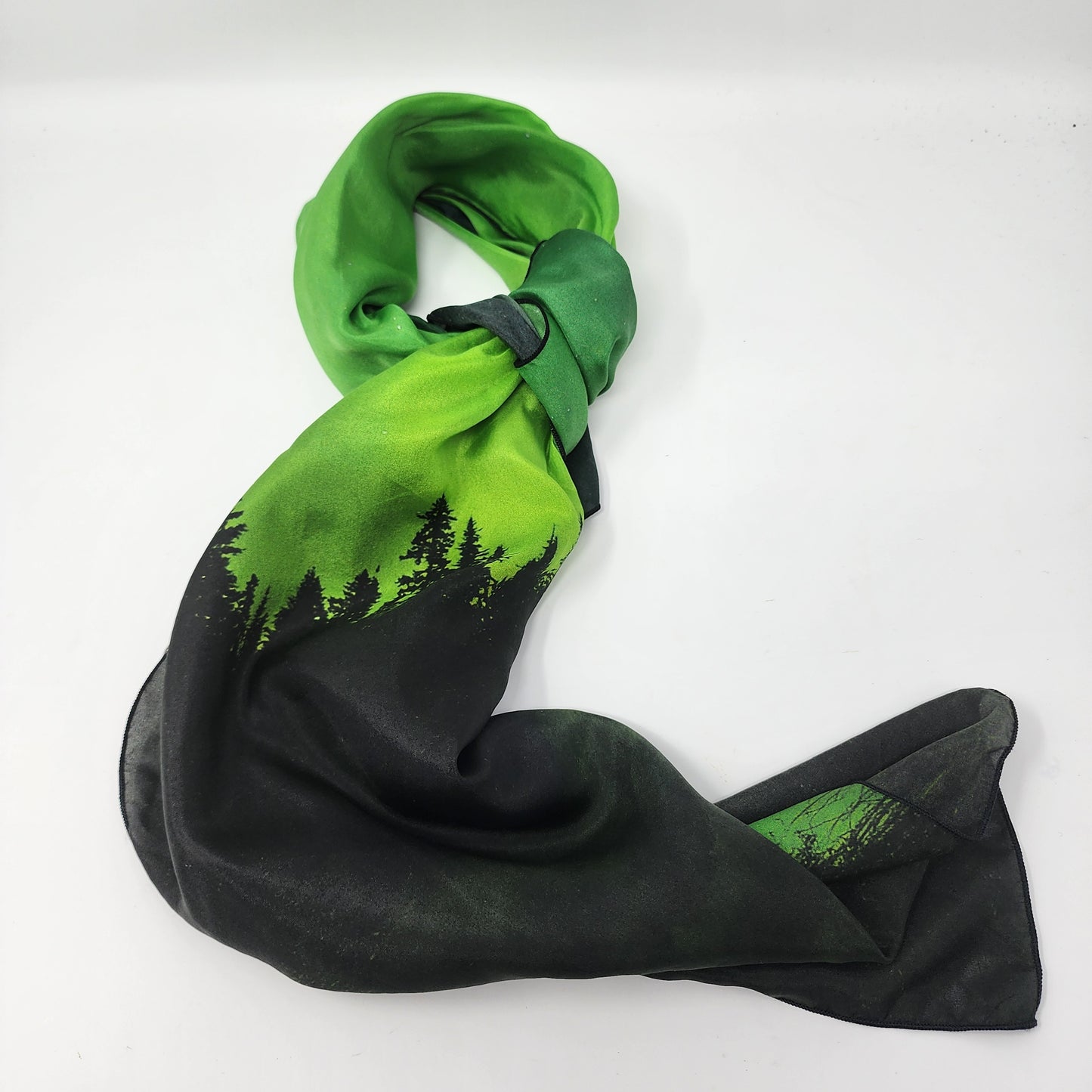 Northern Lights Silk Scarf