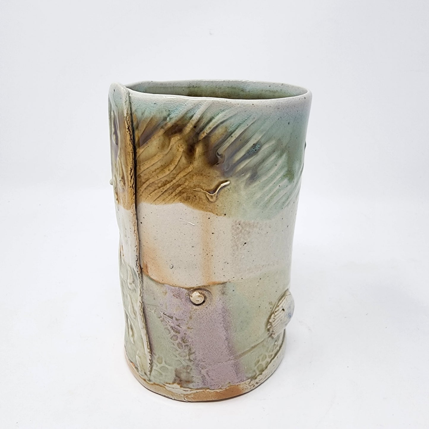 Textured Soda Fired Cup