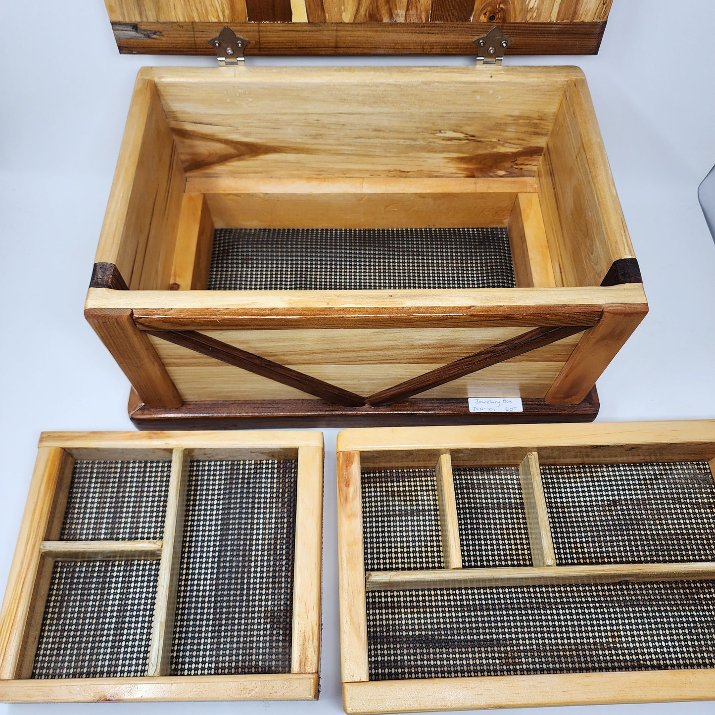 Wooden Organizer Jewelry Box