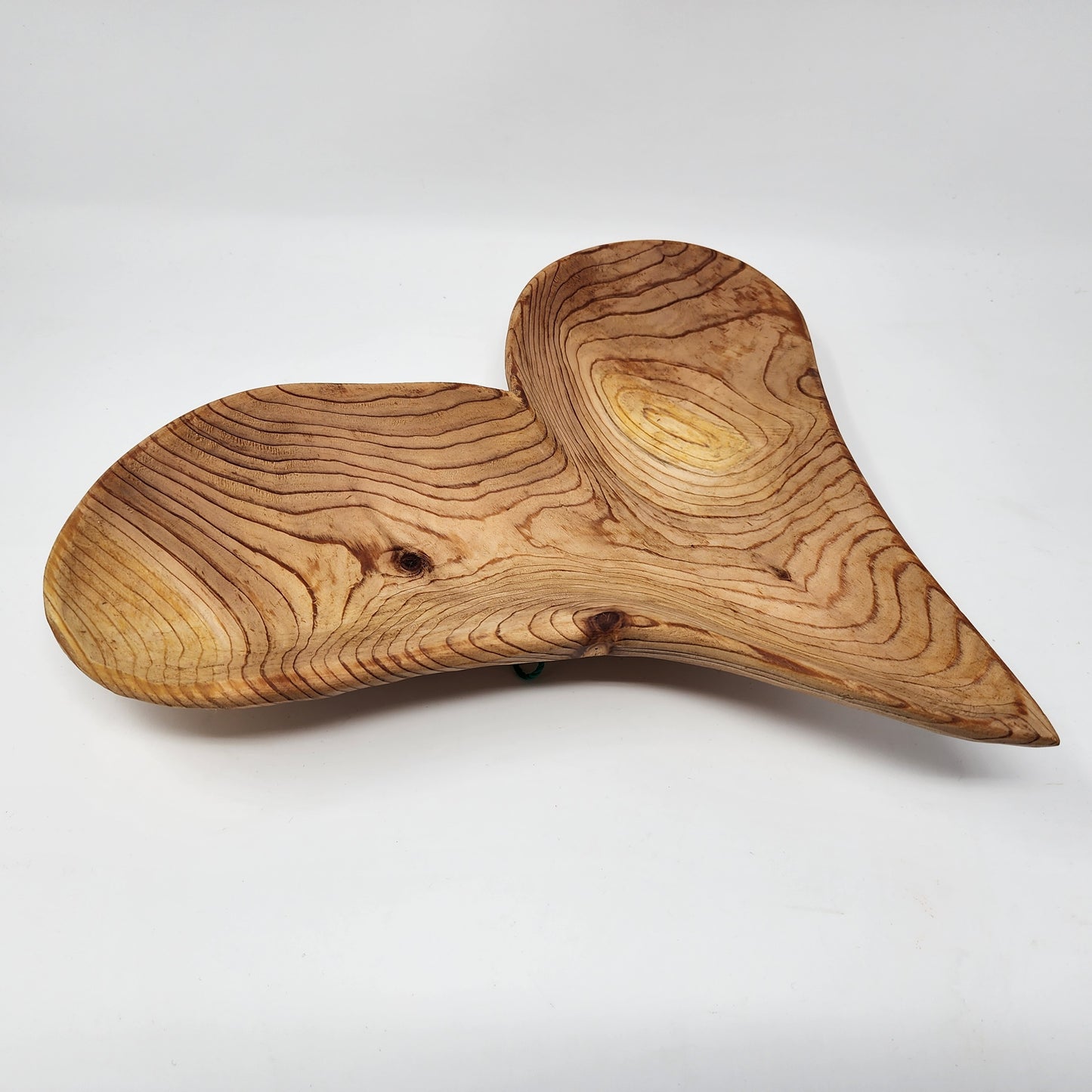 Hand Carved Cedar Heart Bowls