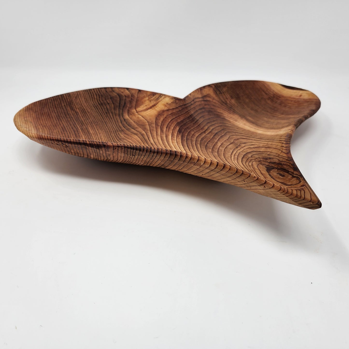 Hand Carved Cedar Heart Bowls