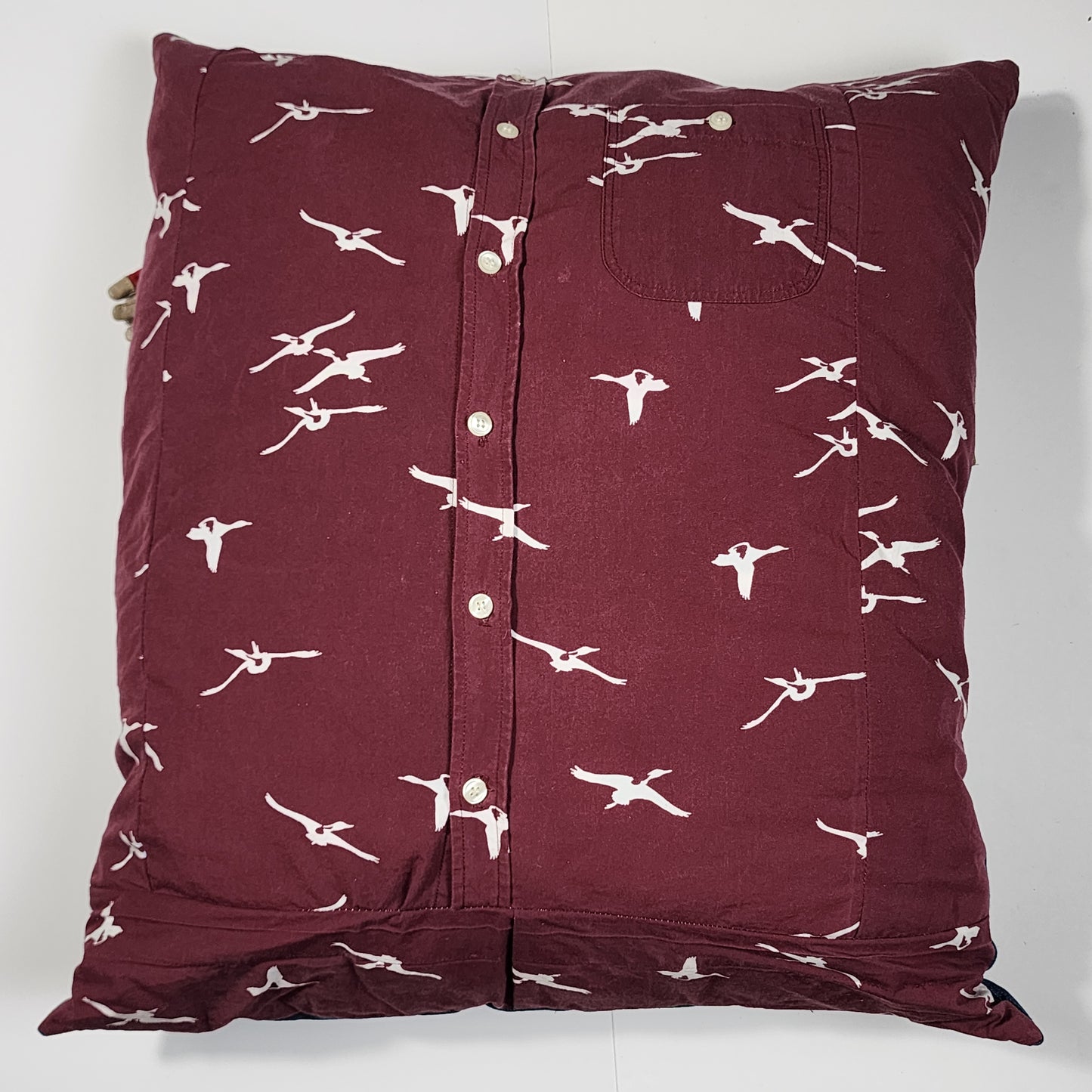 Stag Deer Art Collage Pillow