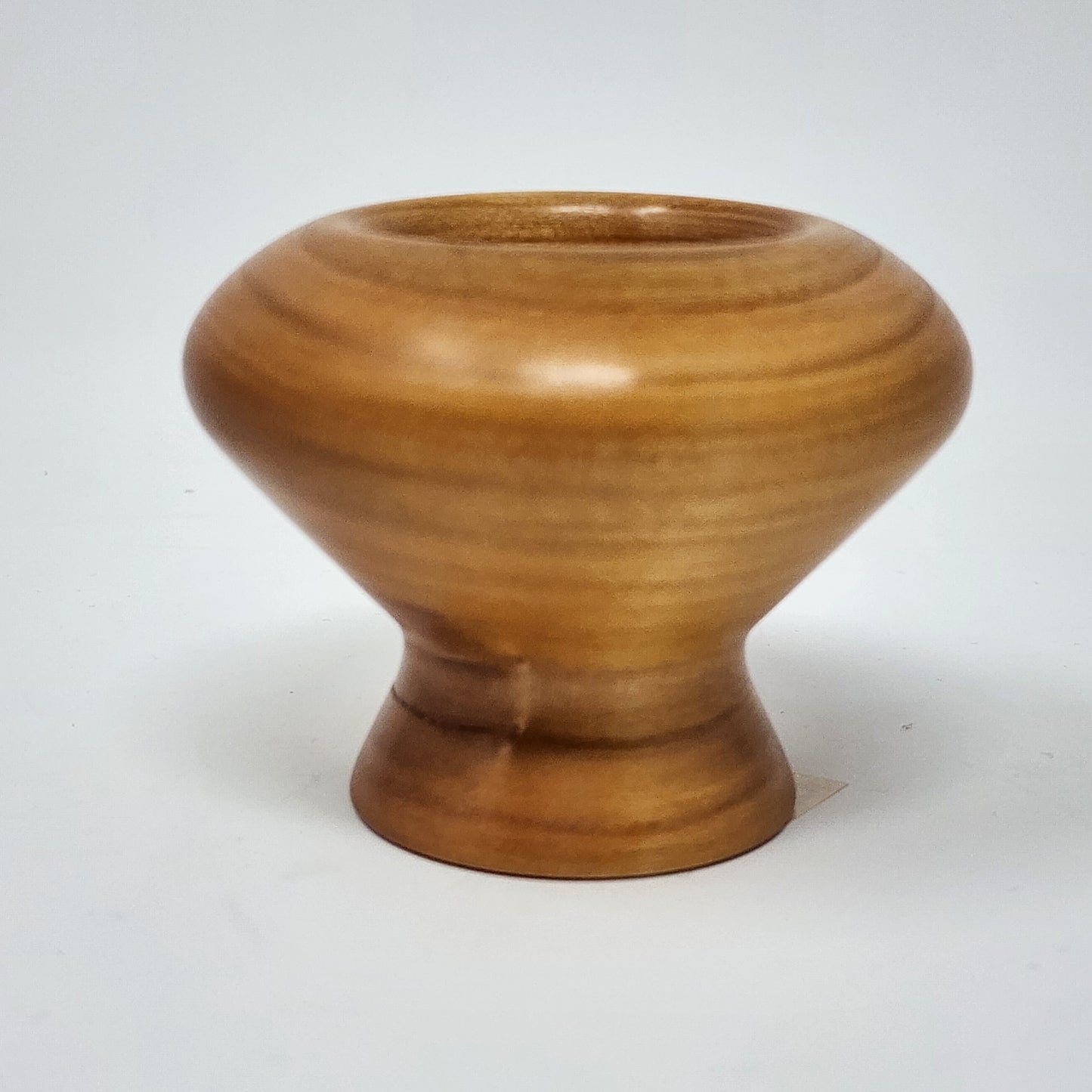 Cherry Wood Candle Holder