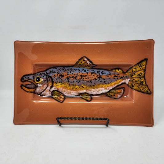 Sockeye Glass Platter