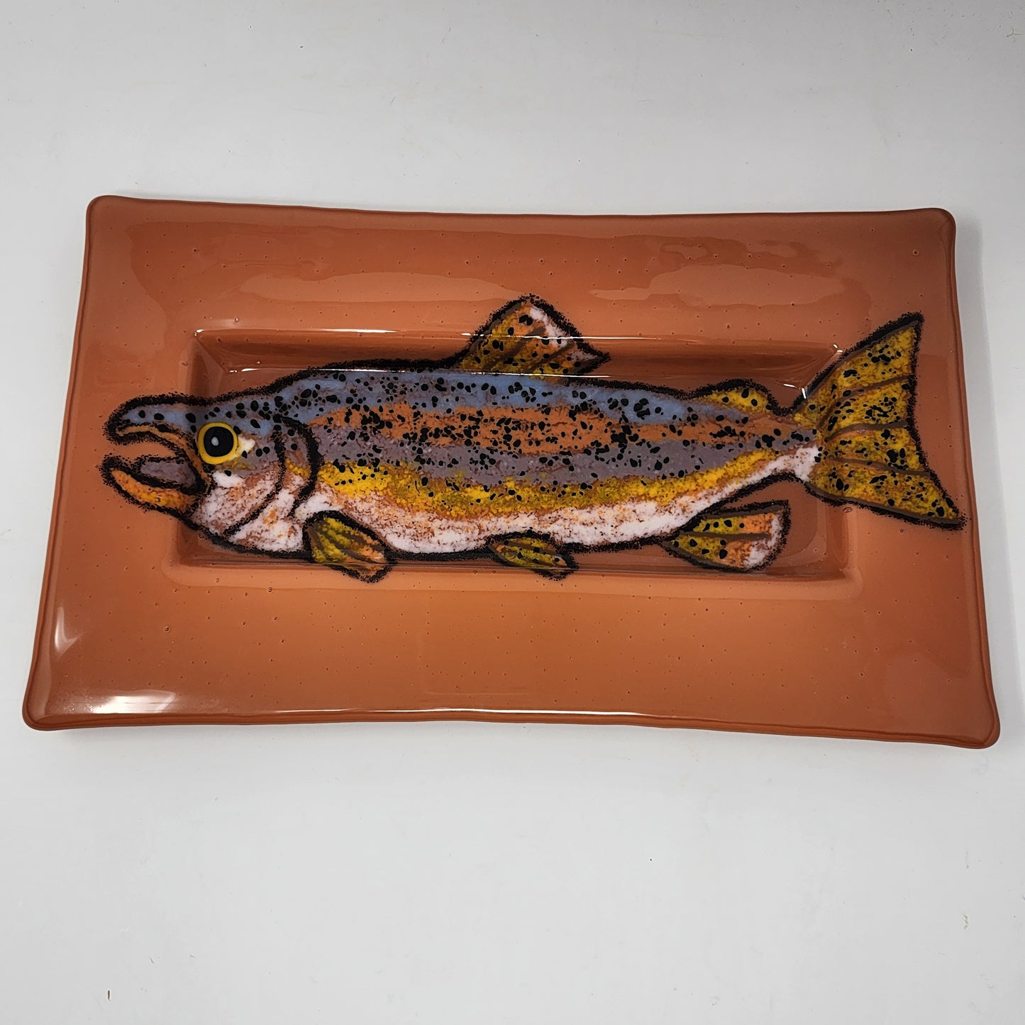 Sockeye Glass Platter