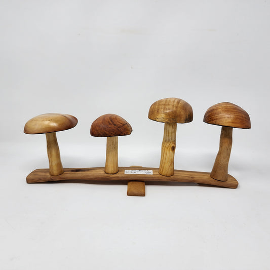 Magnetic Wood Mushrooms