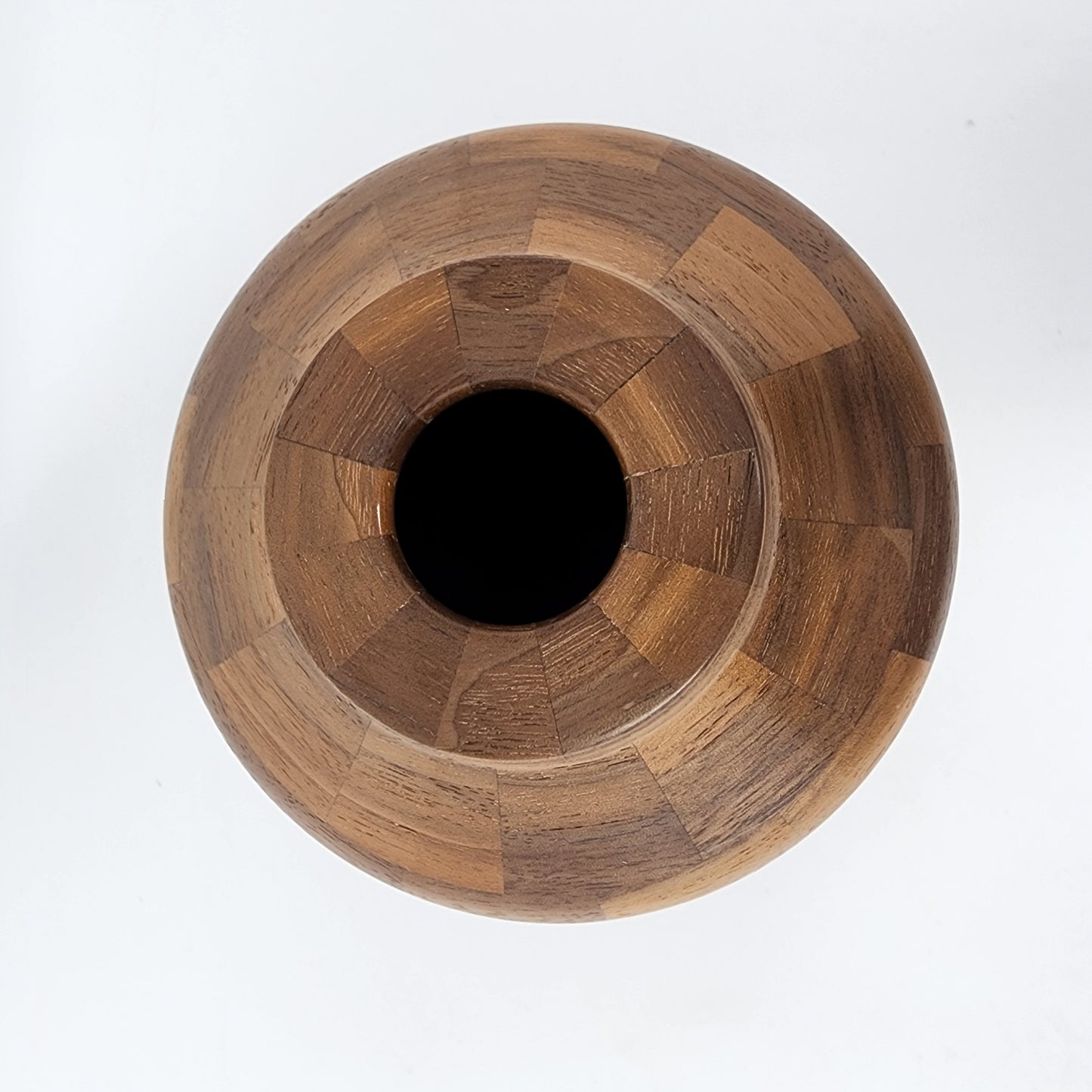 Segmented Wood Vase