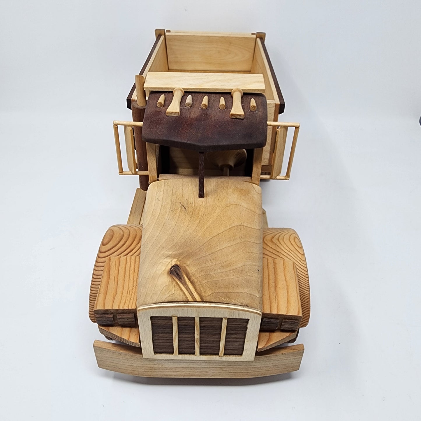 Wooden Toy Dump Truck