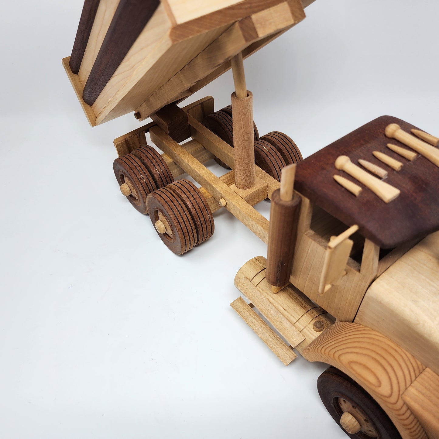 Wooden Toy Dump Truck