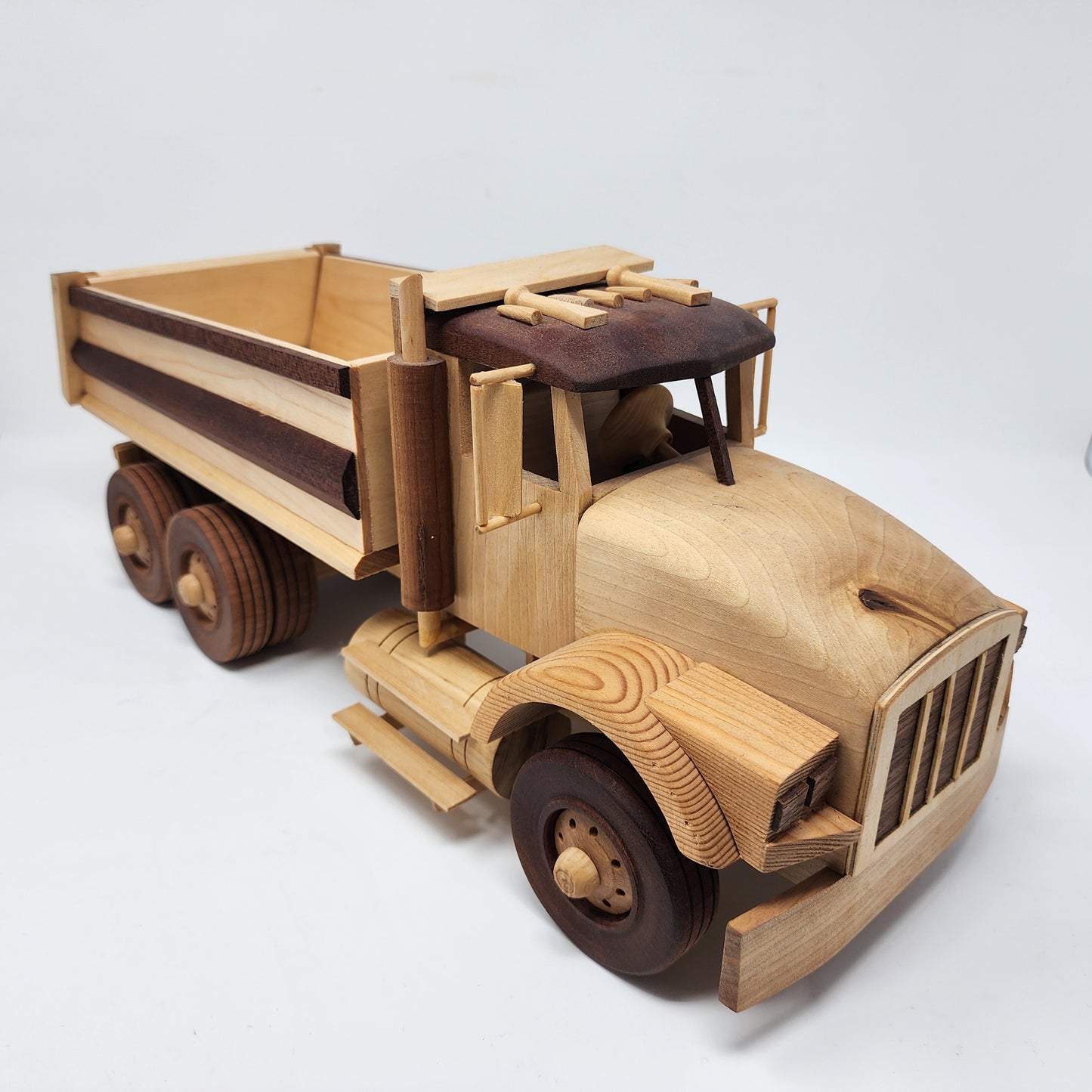 Wooden Toy Dump Truck