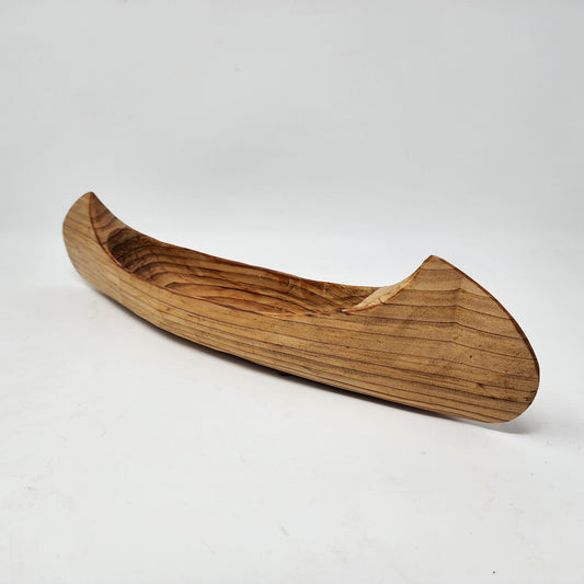 Hand Carved Canoe Serving Platters