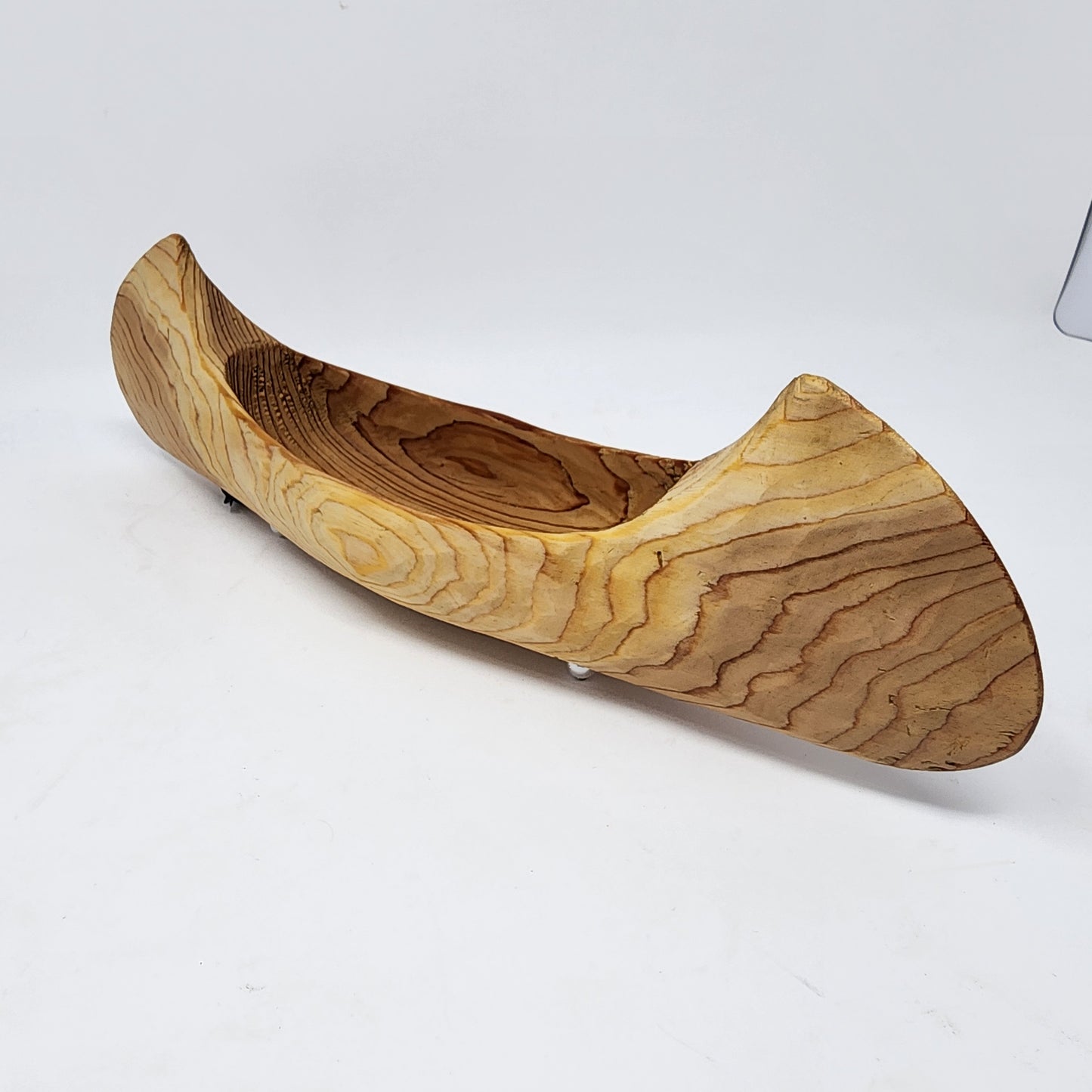 Hand Carved Canoe Serving Platters