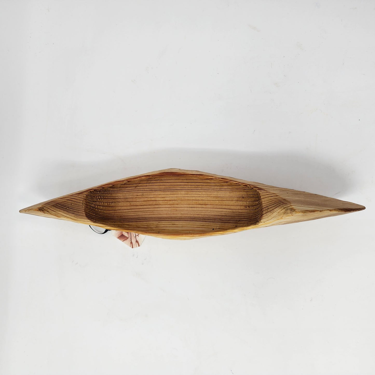 Hand Carved Canoe Serving Platters