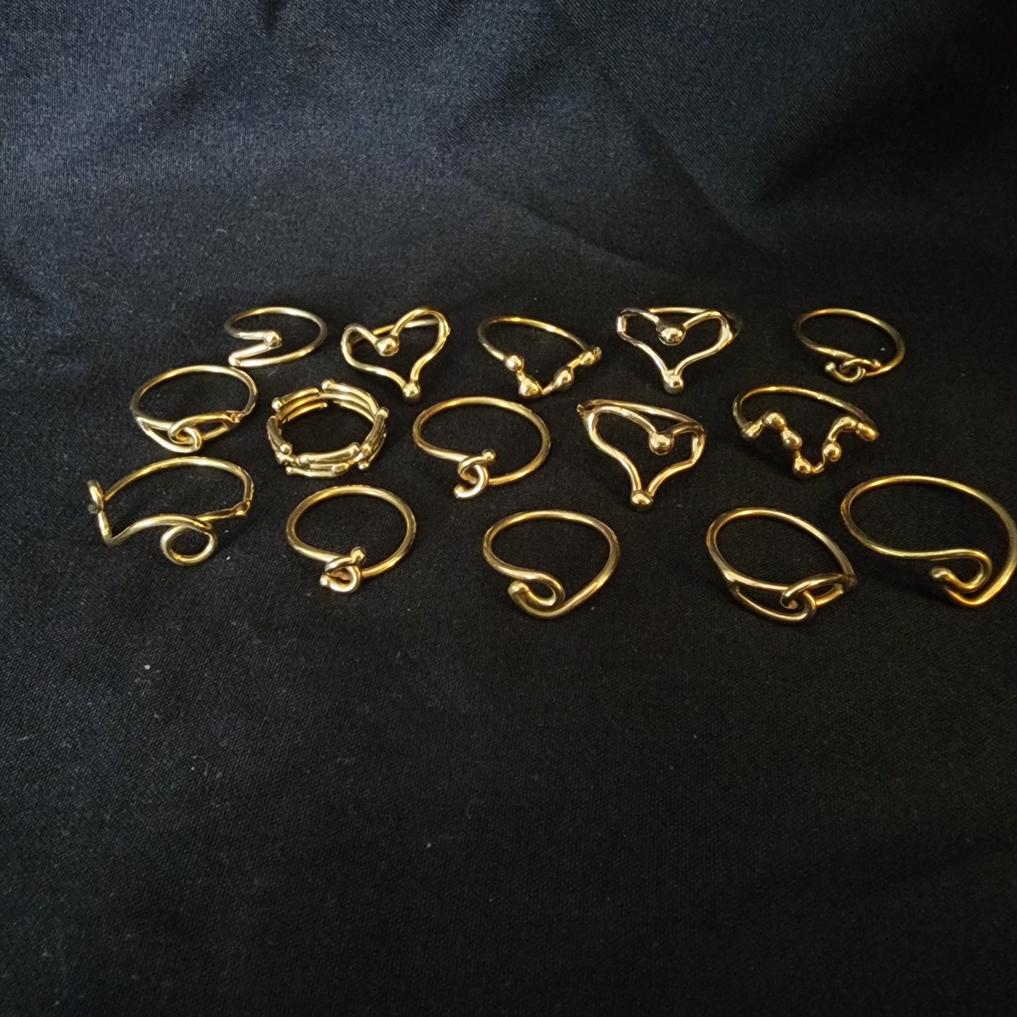 Small Brass Rings