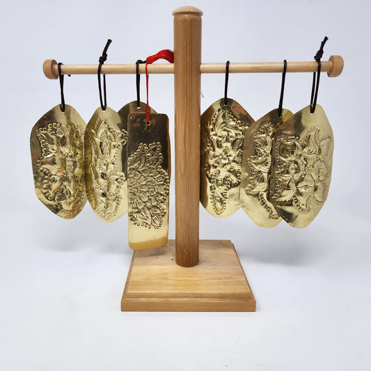 Brass Engraving and Bookmark