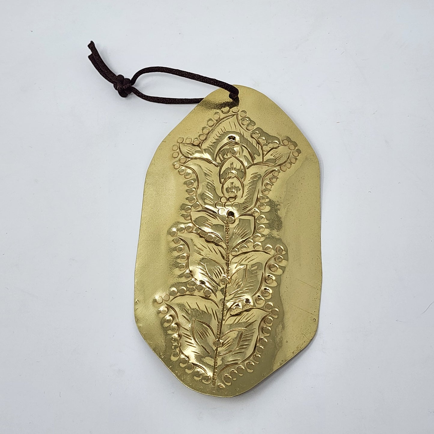 Brass Engraving and Bookmark