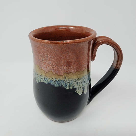 Brown and Navy Mug