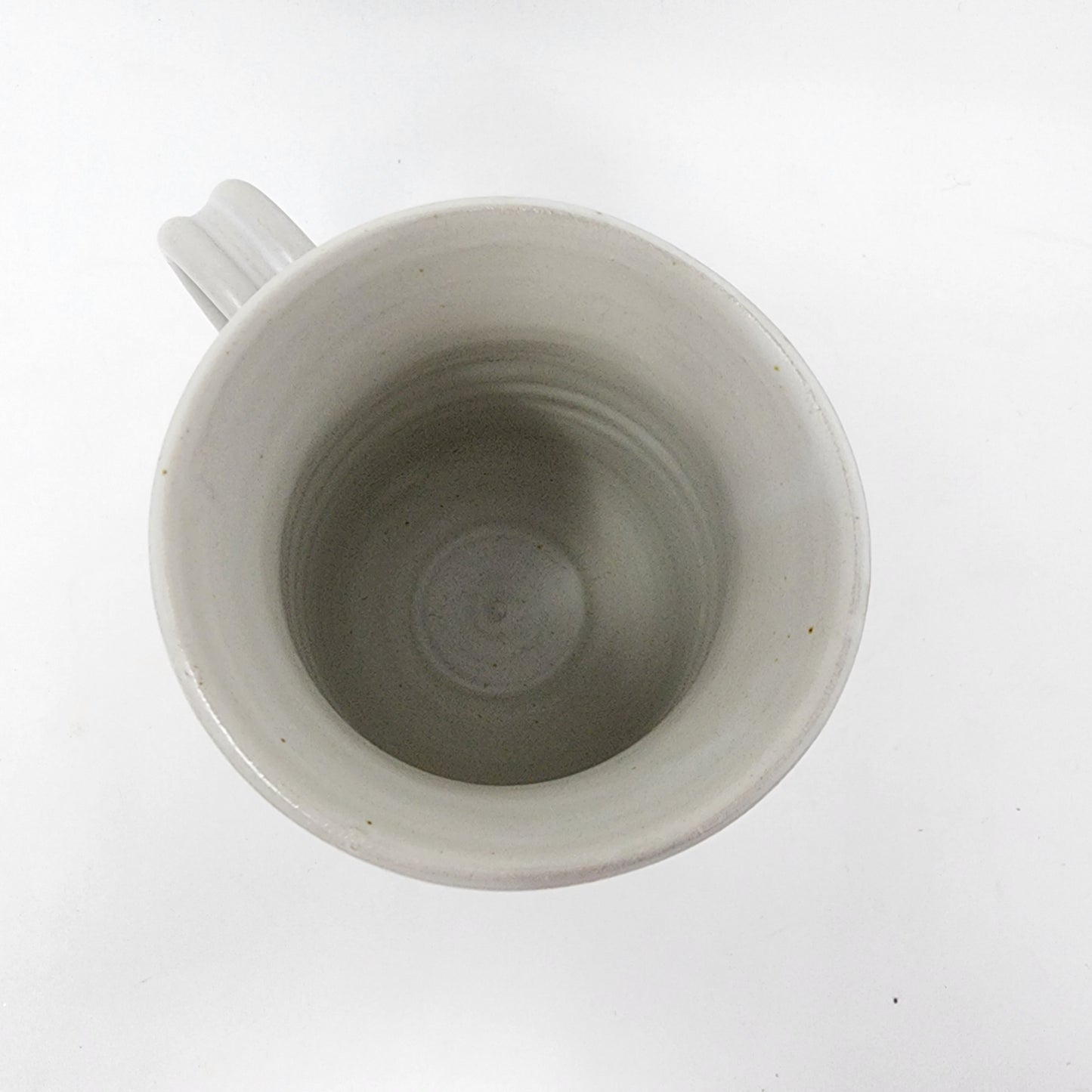 White Abstract Scribble Mug