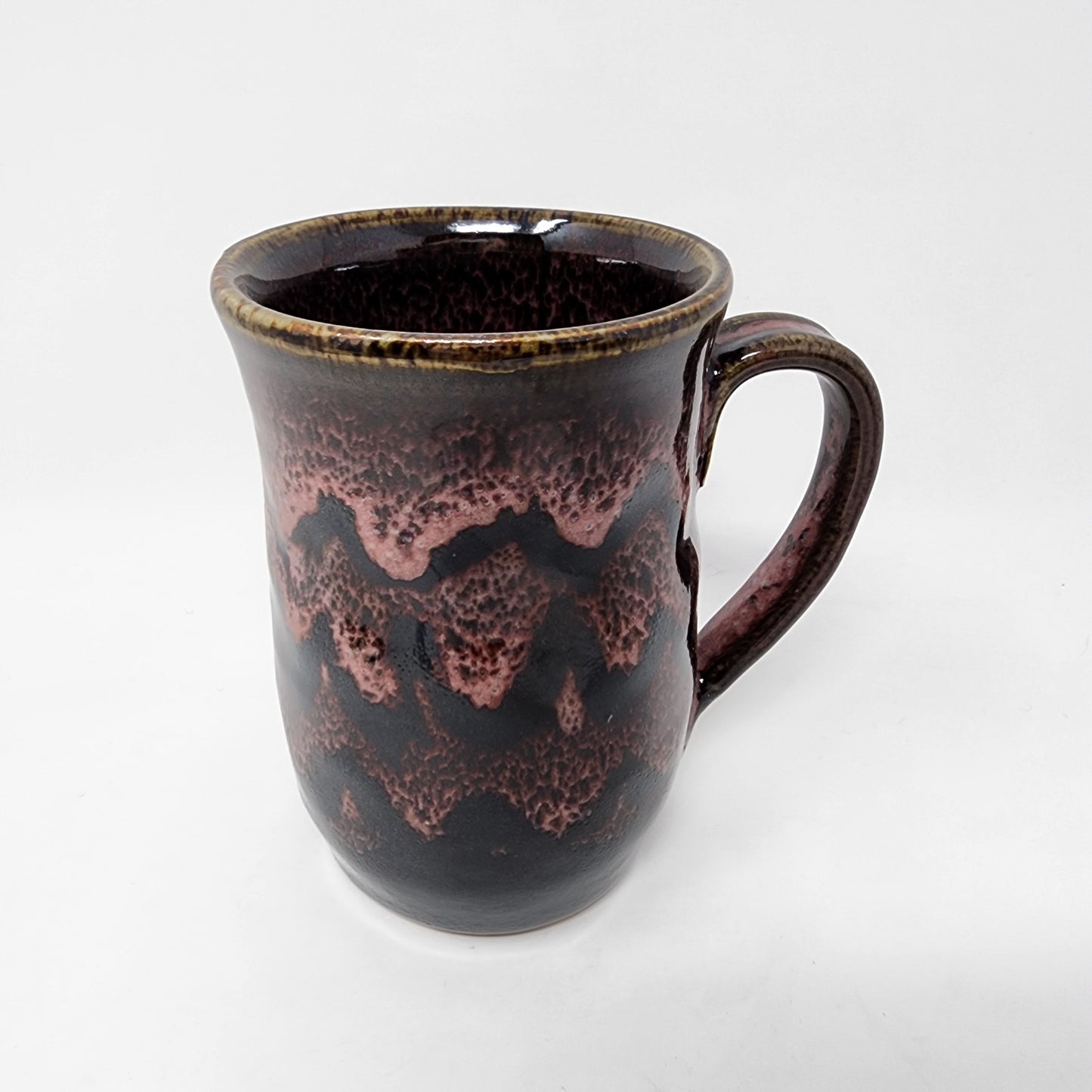Dark Red Drip Mug