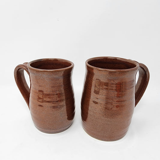 Red Brown Mugs