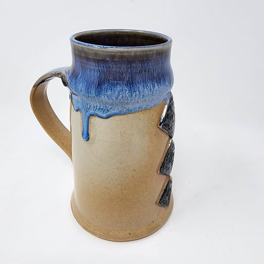 Diamond Emblemed Beer Stein